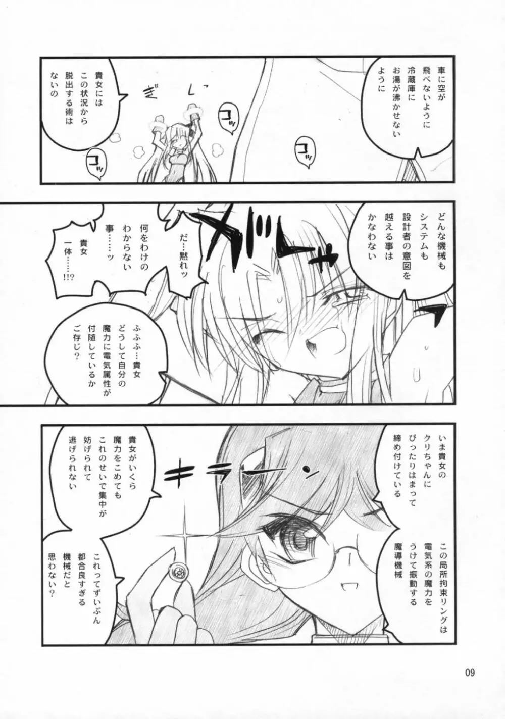 フェイトさん♥まえからうしろから - page8