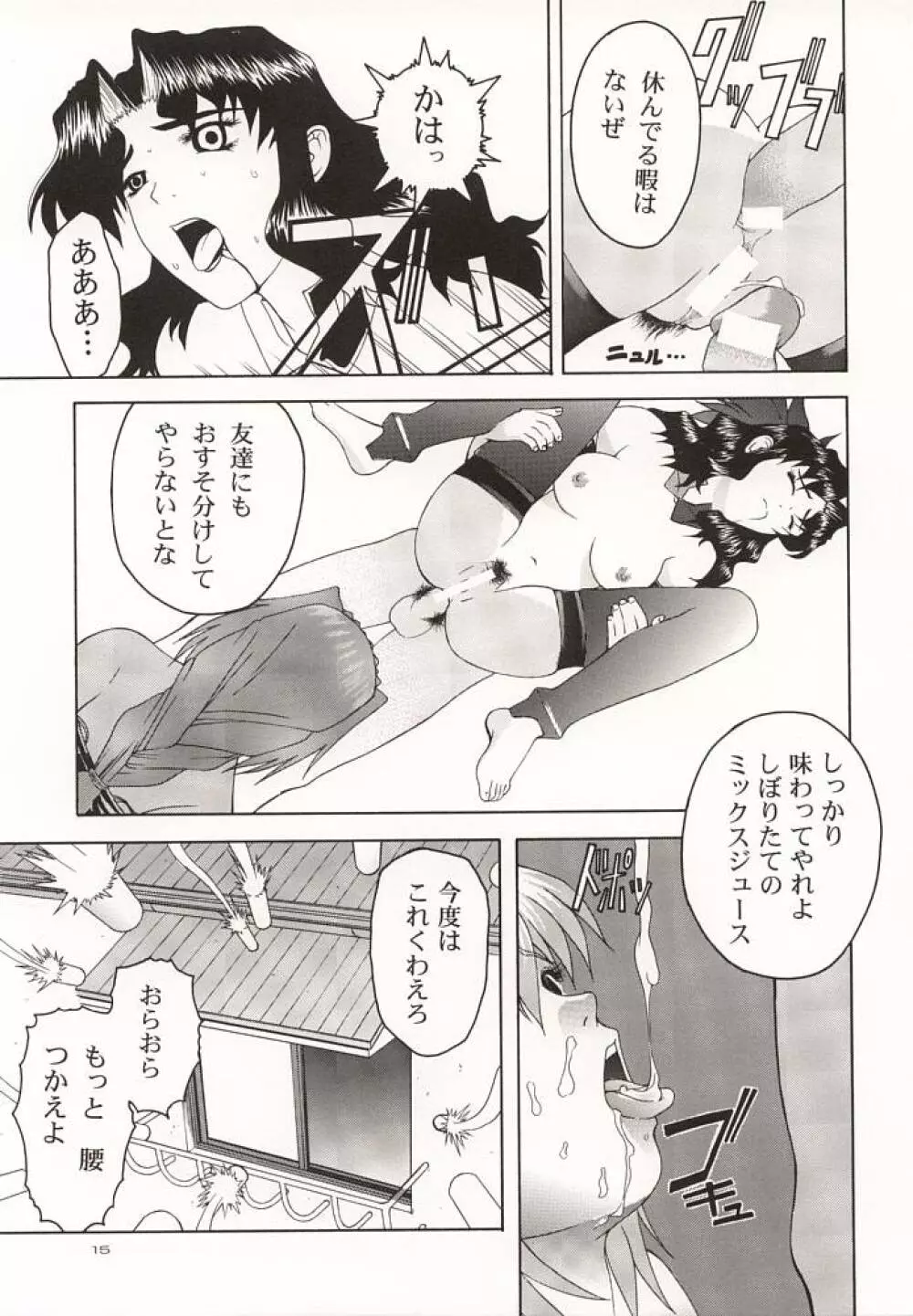 (C57) [GOLD RUSH (鈴木あどれす)] ~wall~ (エクセルサーガ , ラブひな) - page14