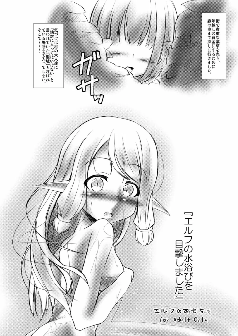 エルフ娘との交流性活 - page26