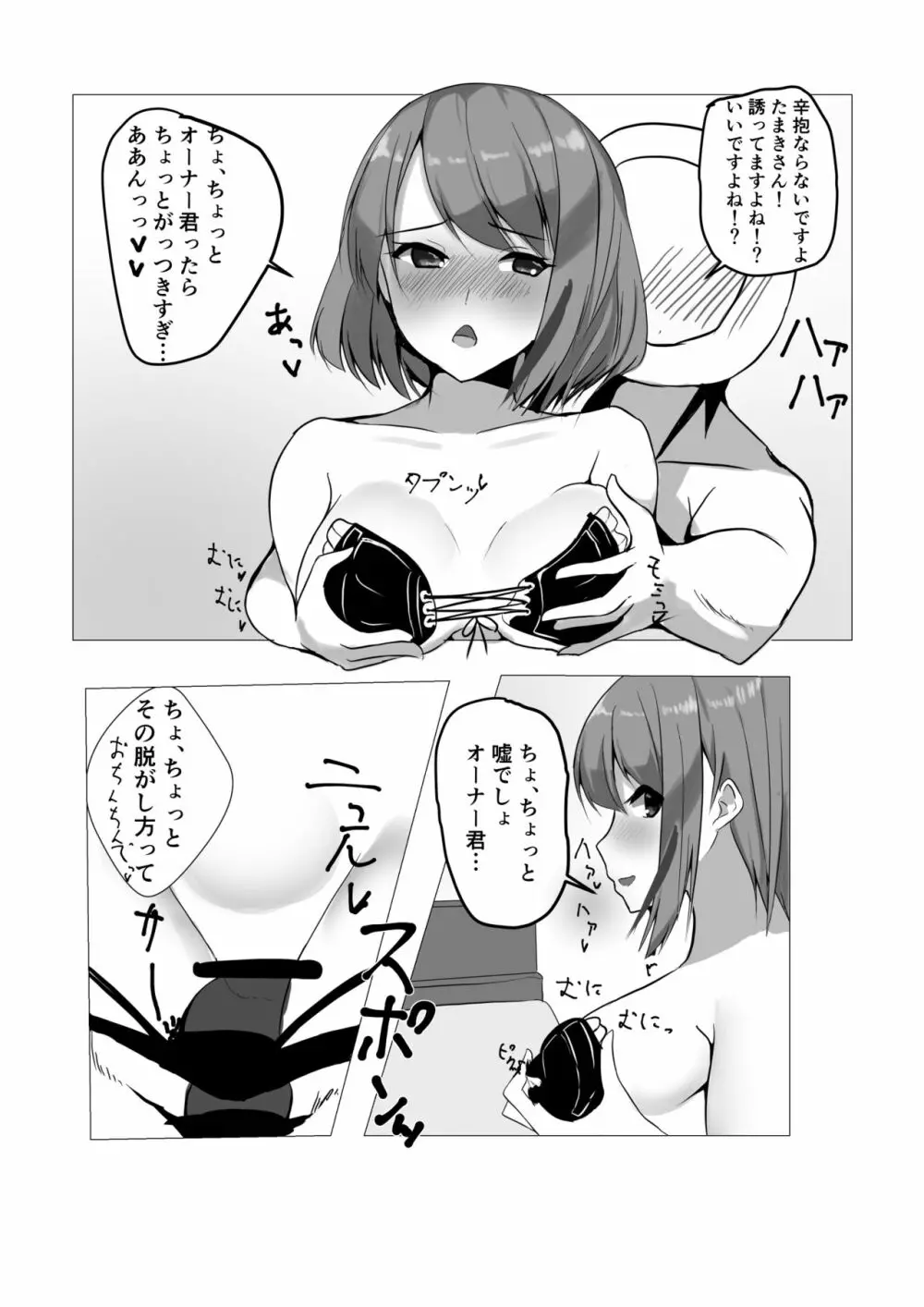 DOAのたま姉とセックスするお話 - page3