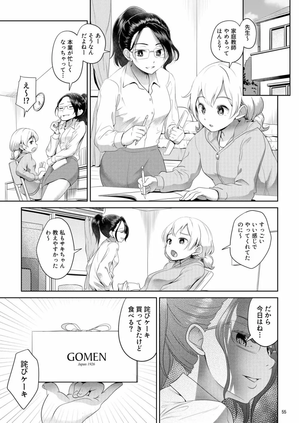 ちんこが生えたらどうするか - page55