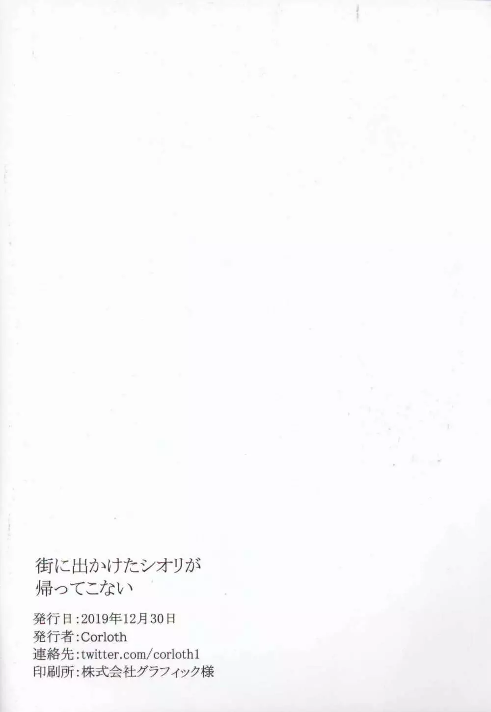 街に出かけたシオリが帰ってこない - page20