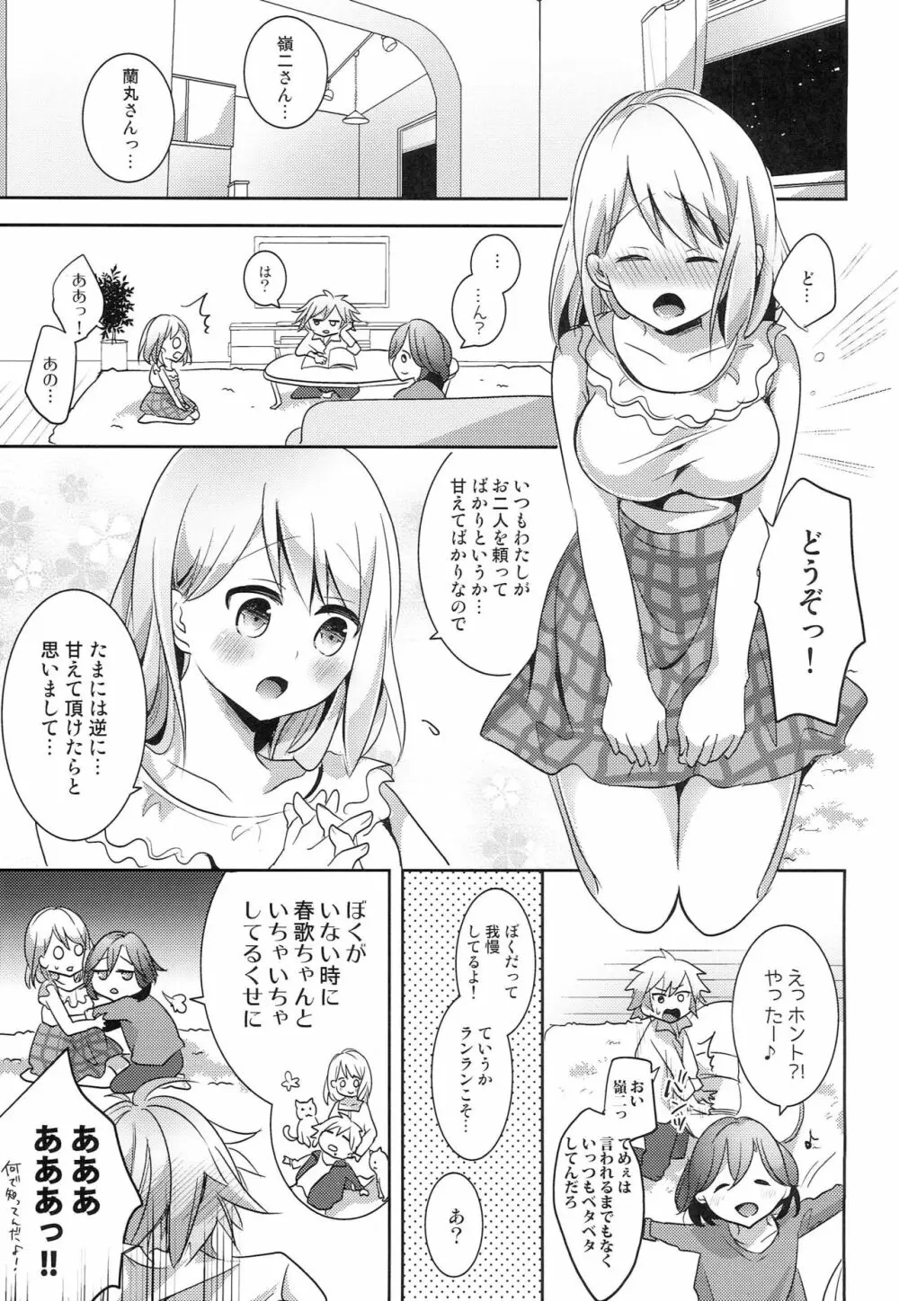 きょうはあまい日。 - page3