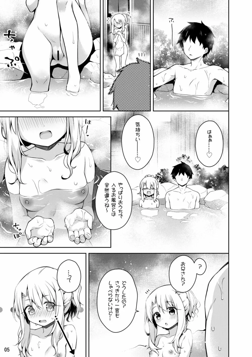 イリヤといっしょに温泉はいろ♡ - page6