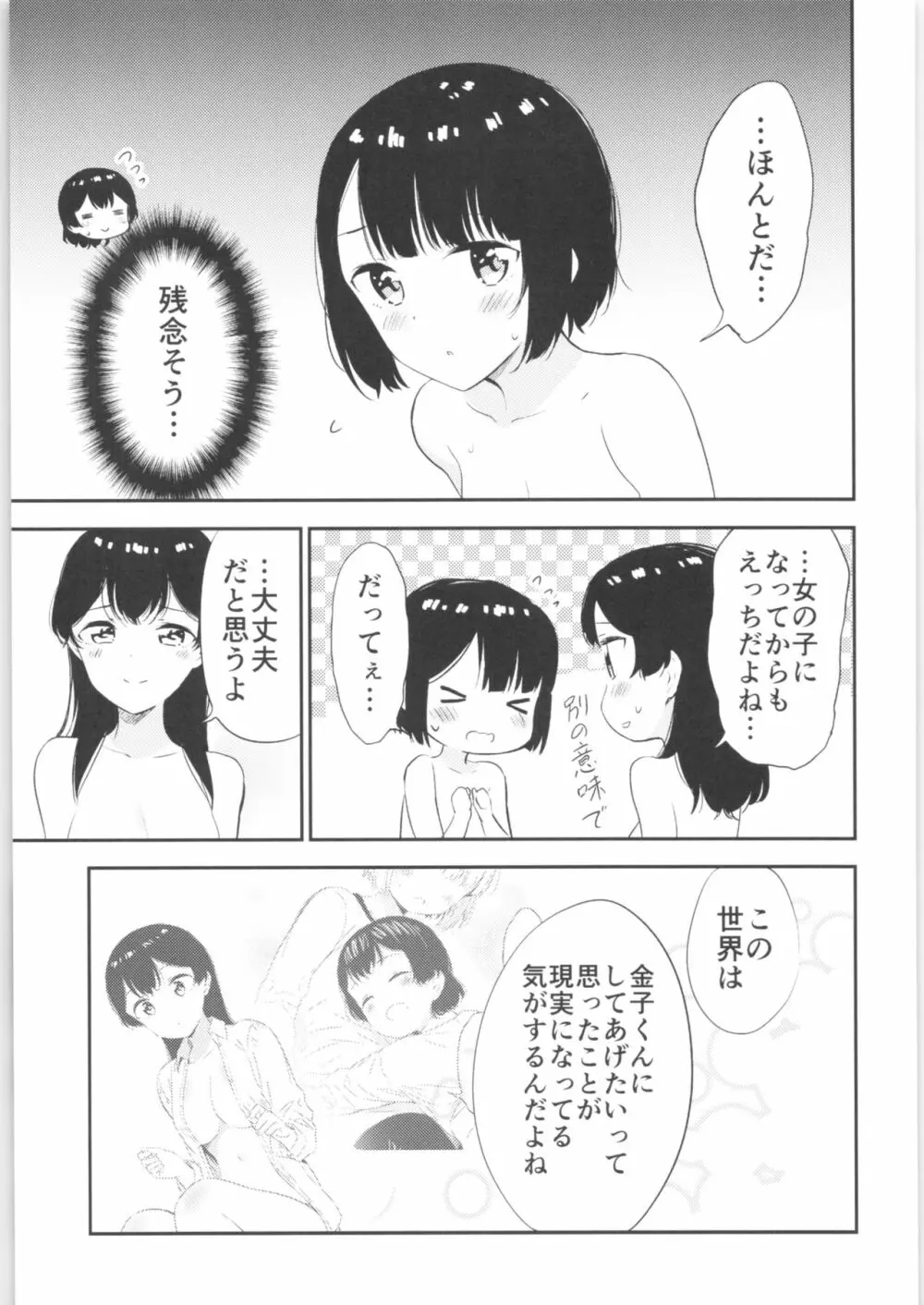 もしも女顔の男の子が女の子の体になったら - page42