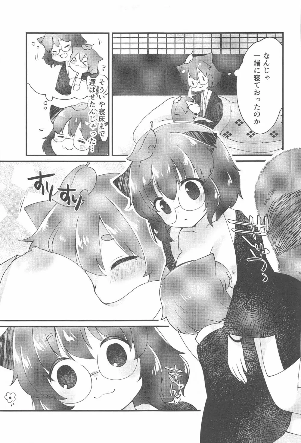 マミゾウさんと仲良くする本 - page6