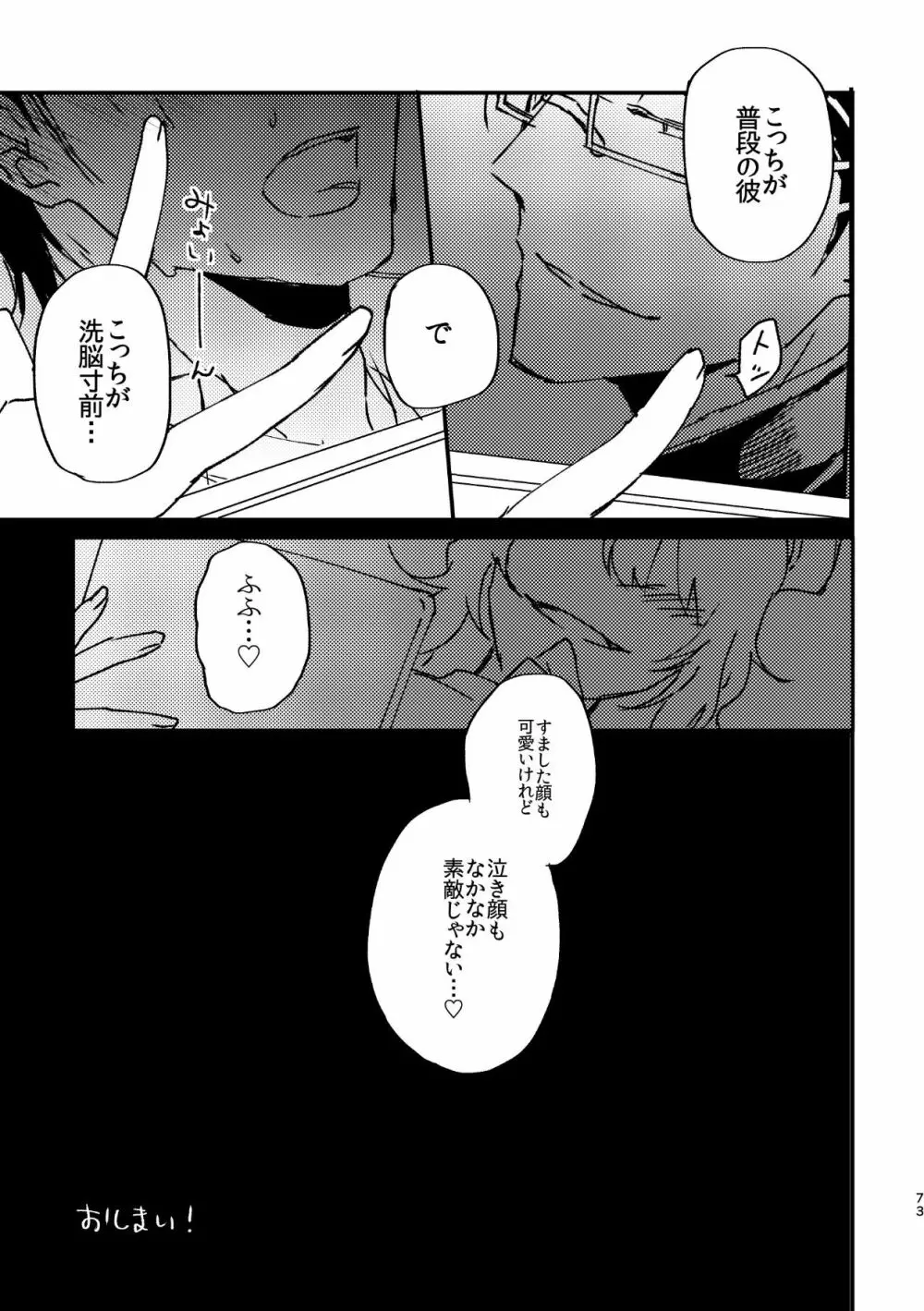 復讐×凌辱 気丈な男にたくさんひどいことする本 - page72