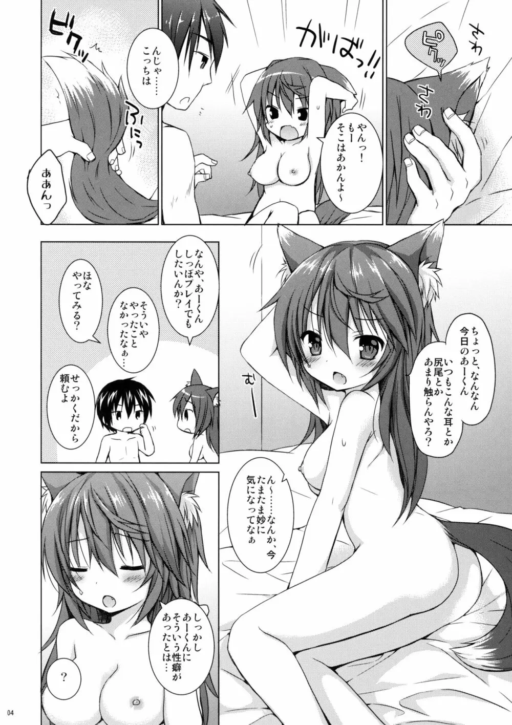 おイタなケモ嫁にはHなおしおきを - page3