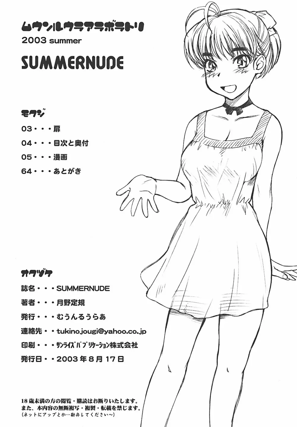 SUMMER NUDE ～サマーヌード～ - page4