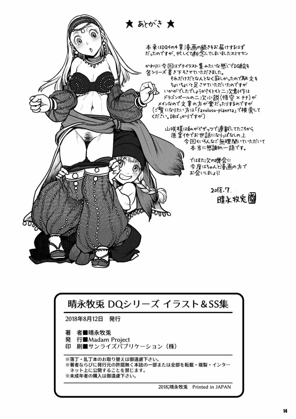 DQシリーズ イラスト&SS集 - page14