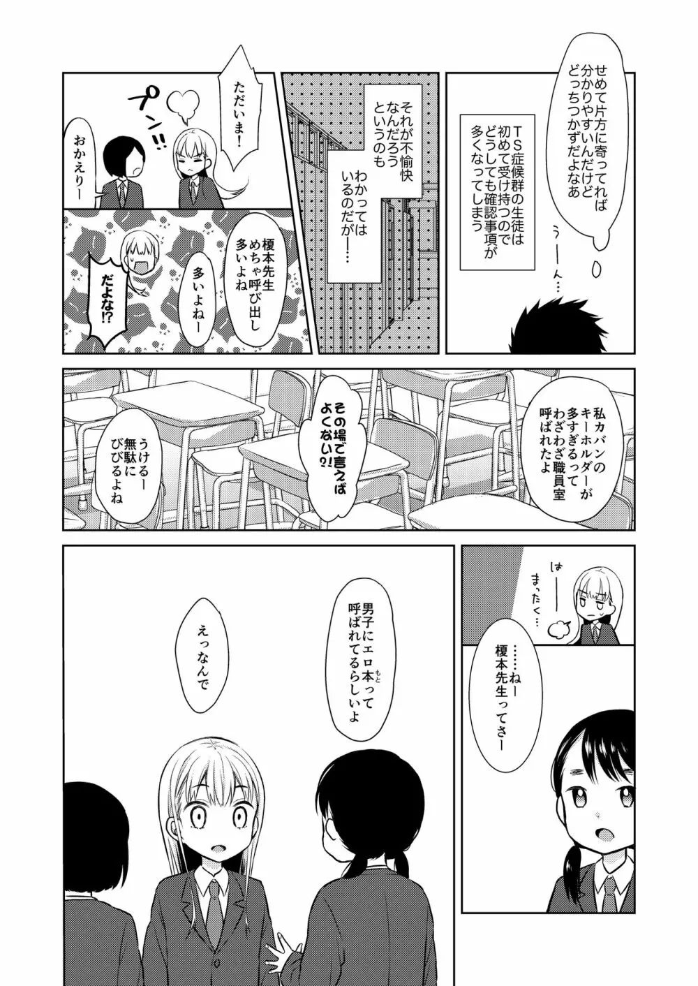 TS少女ハルキくん - page7