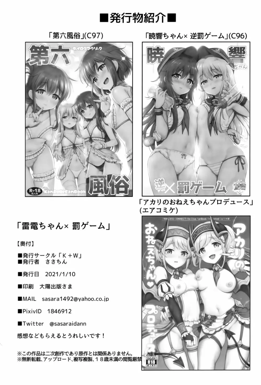 雷電ちゃん×罰ゲーム - page21