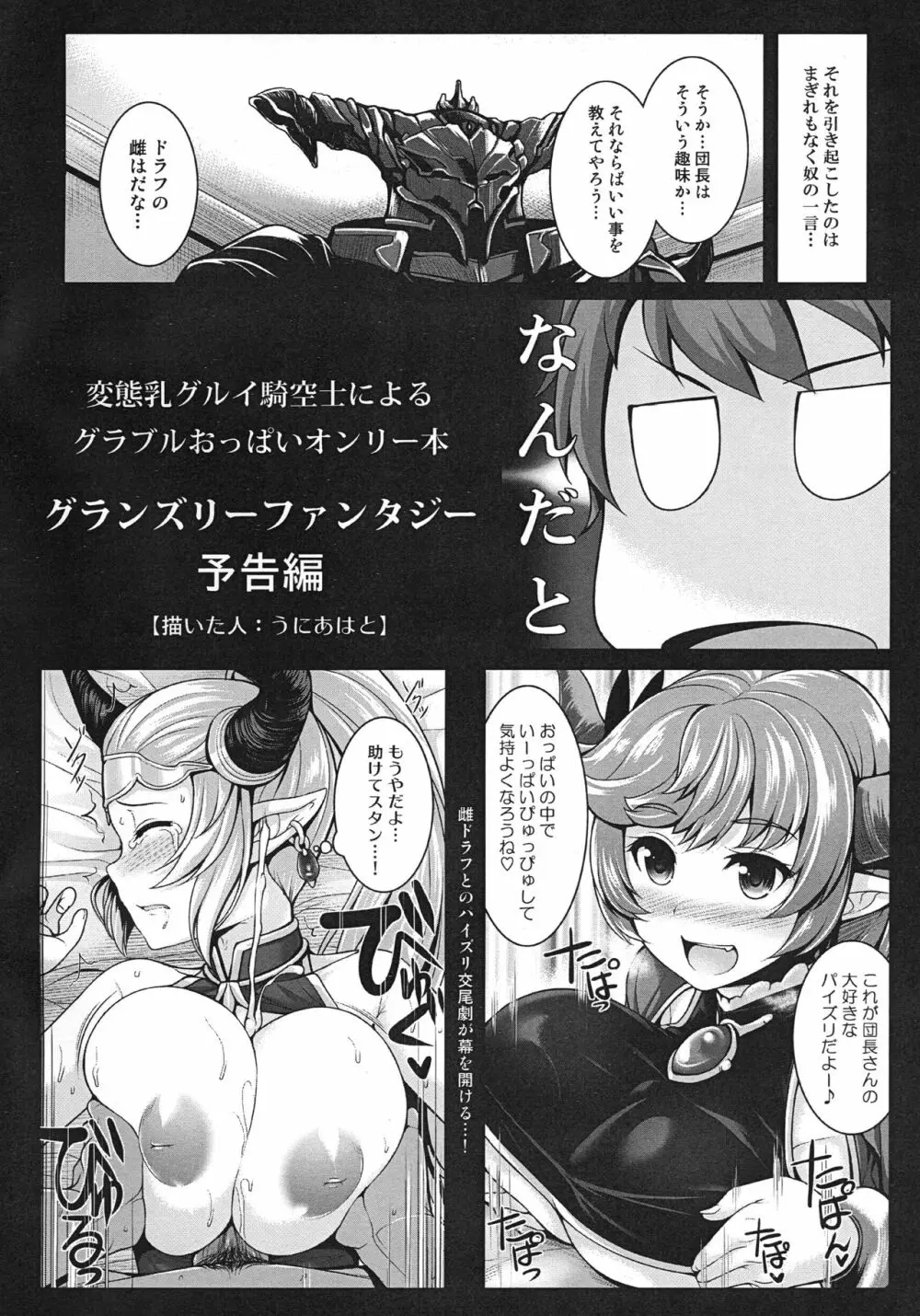 GRANBLUE FANTASY の えっちなコピー本 - page2