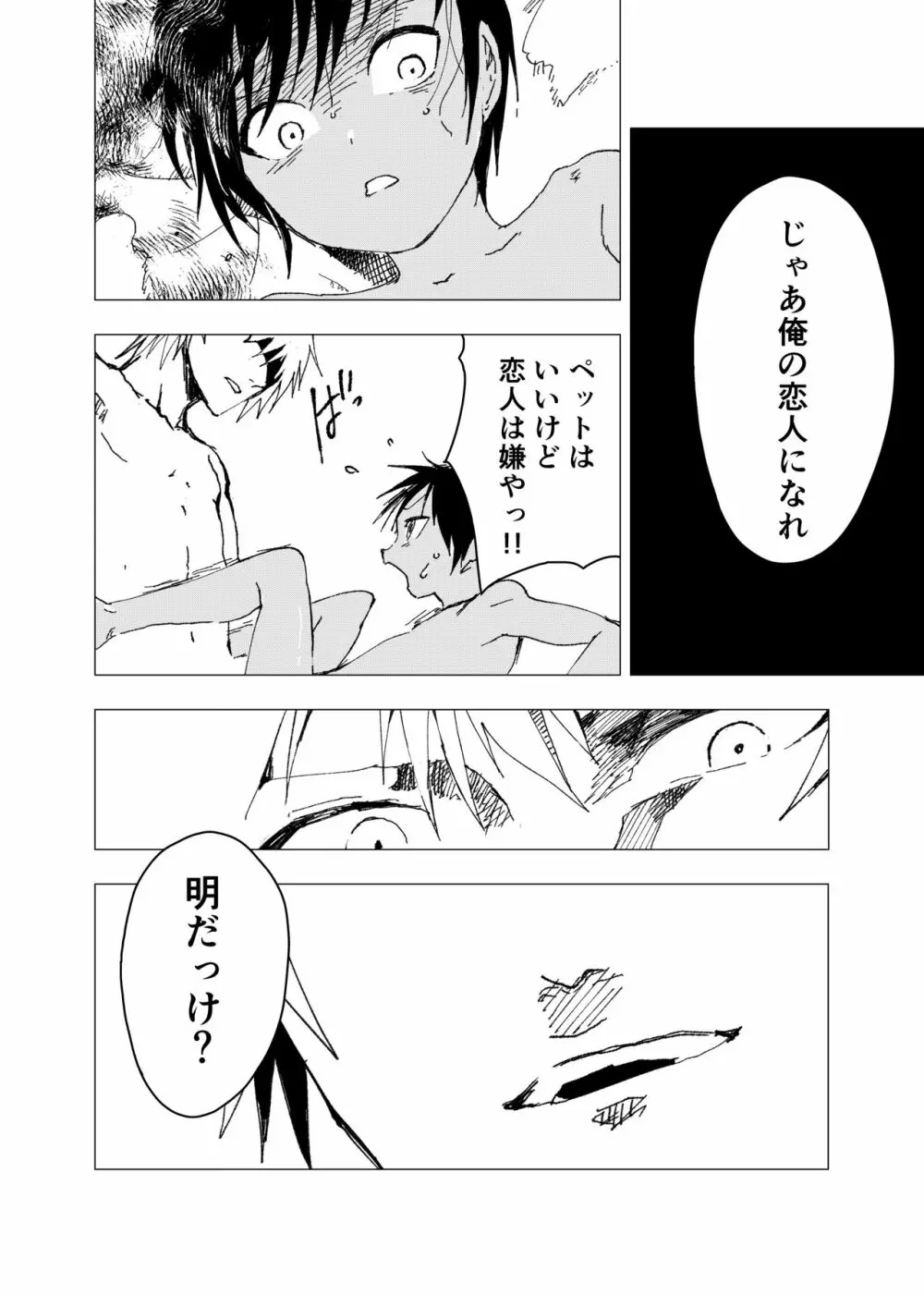 田舎の受け少年と都会の攻め少年のエロ漫画【11話】 - page14