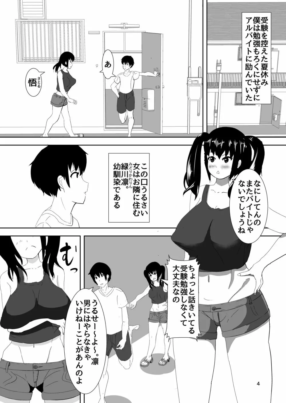 デリヘルよんだら幼馴染がきた話 - page3