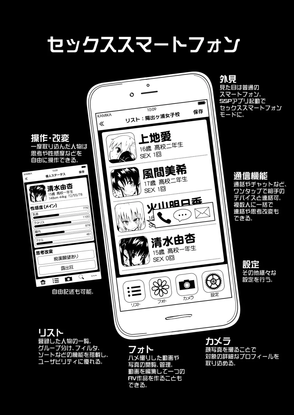 セックススマートフォン～ハーレム学園編総集編～ - page31