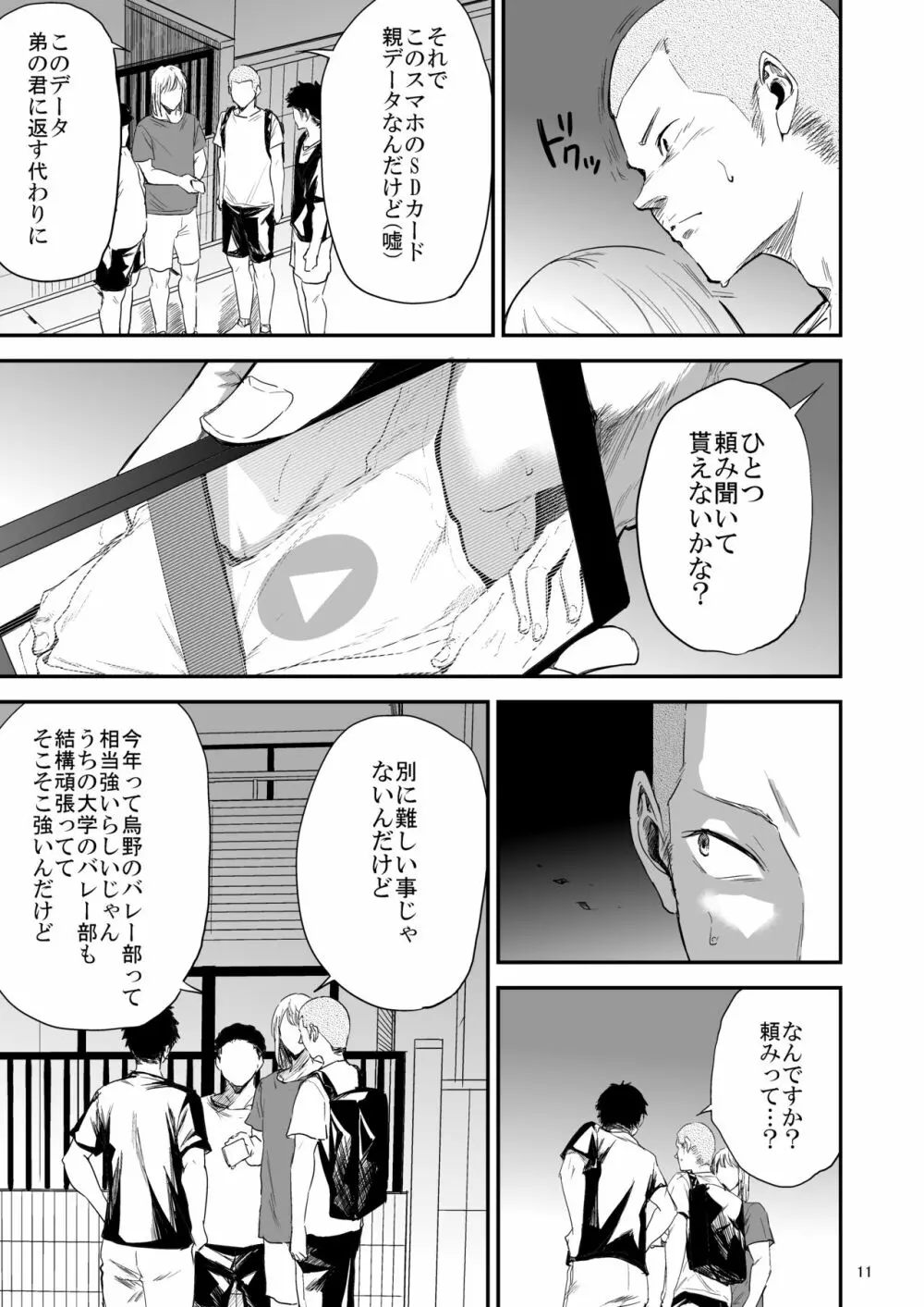 冴子姐さんが大学の同級生に悪戯され弄ばれる本3 - page10