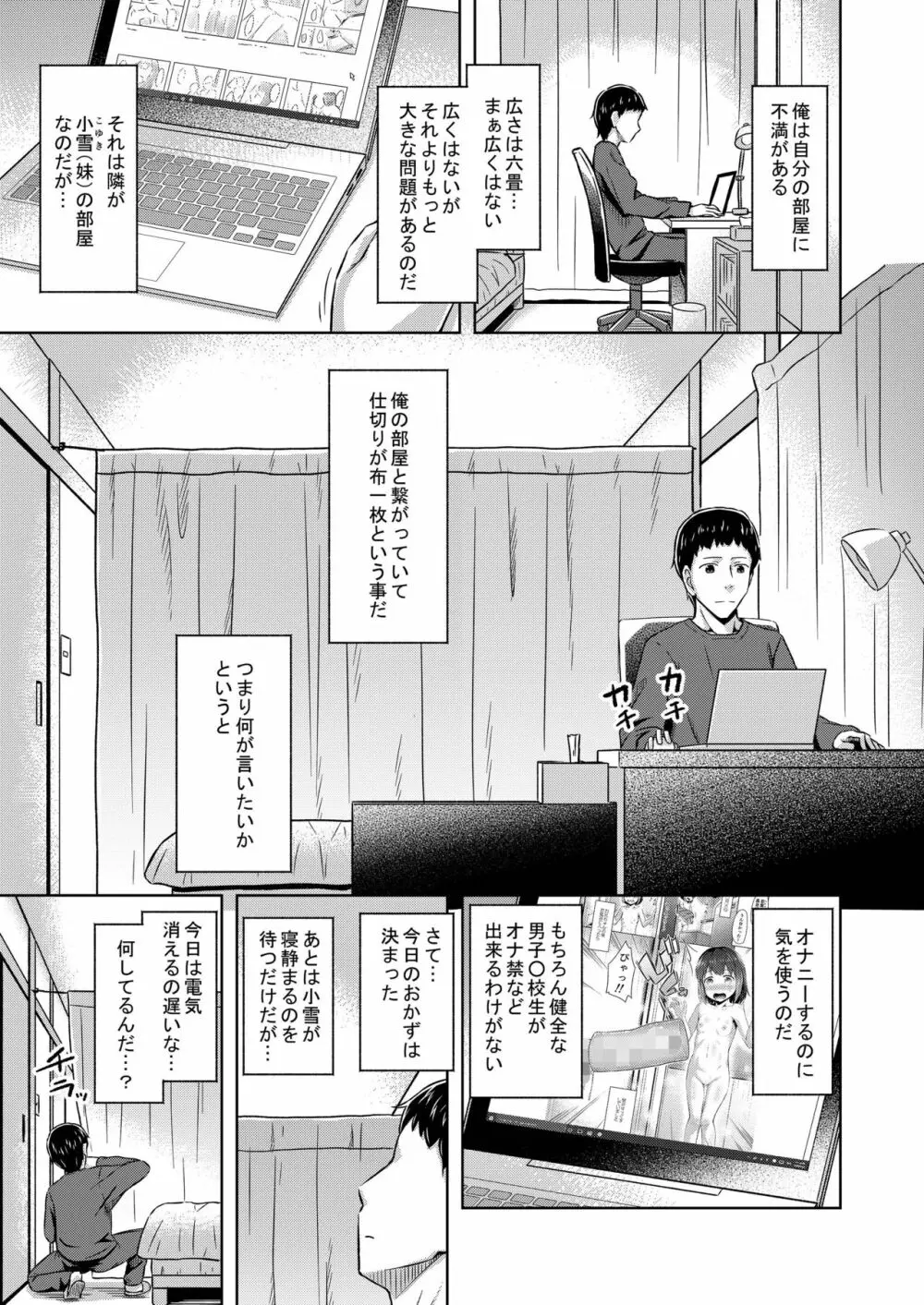 妹と俺のオナニー事情 - page2