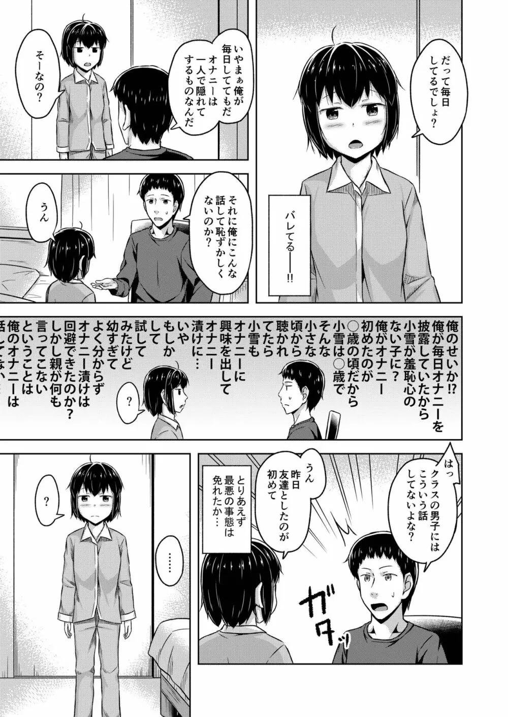 妹と俺のオナニー事情 - page6