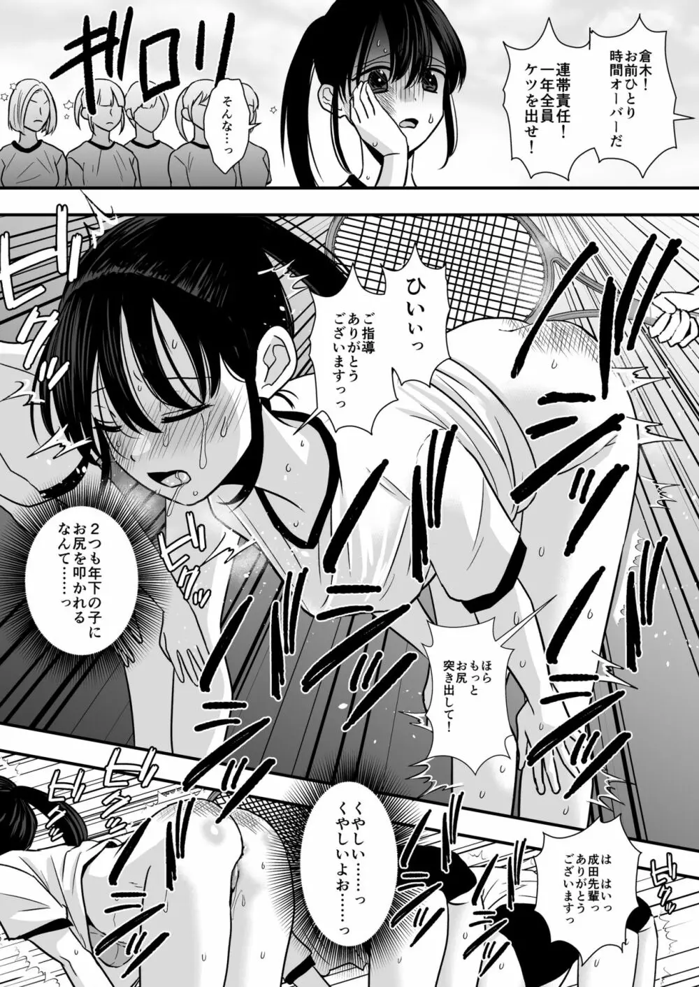 テニス部の先輩いじめ - page8