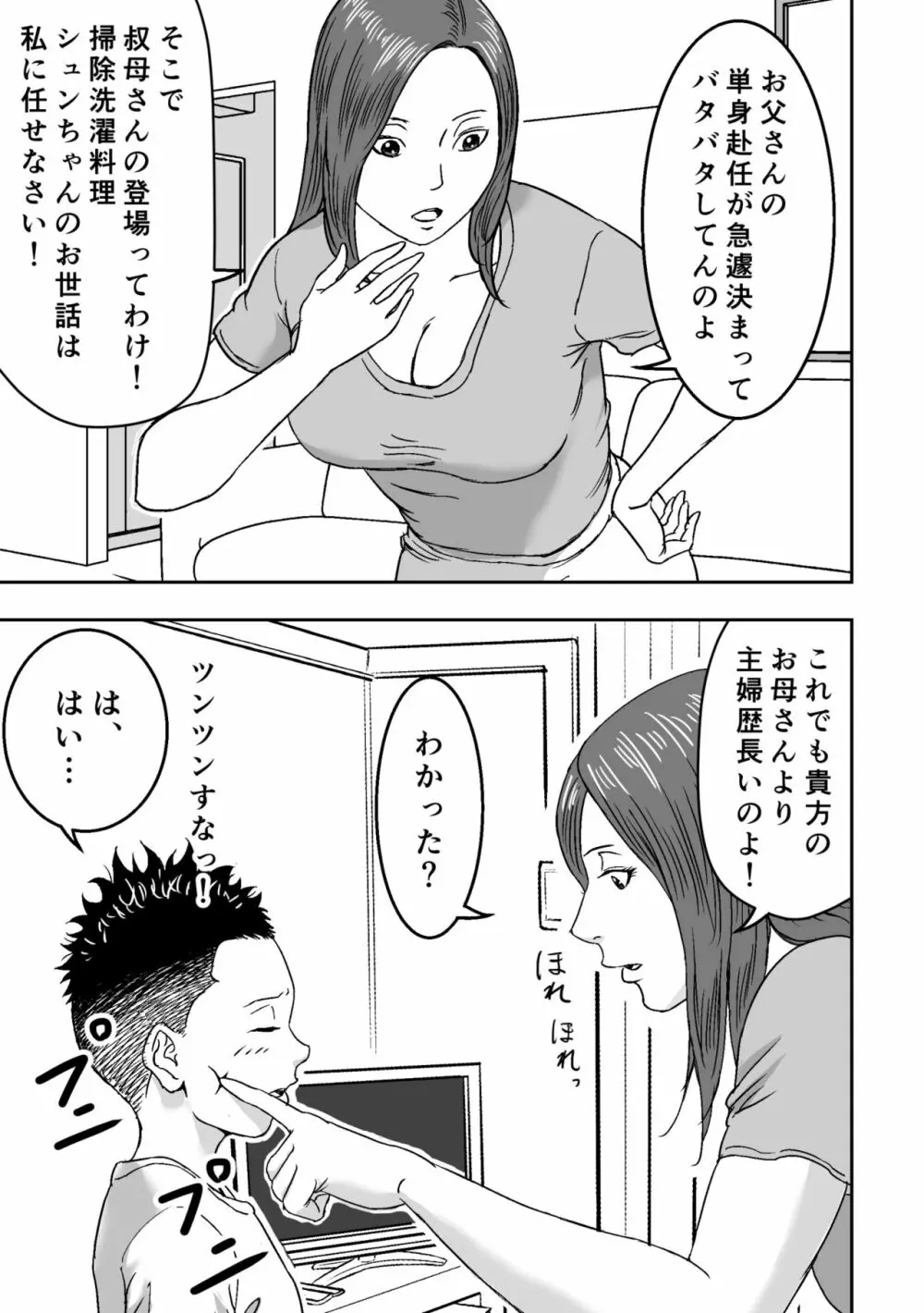 ムチムチな叔母さんが誘ってきたので筆おろしされてみた。 - page7