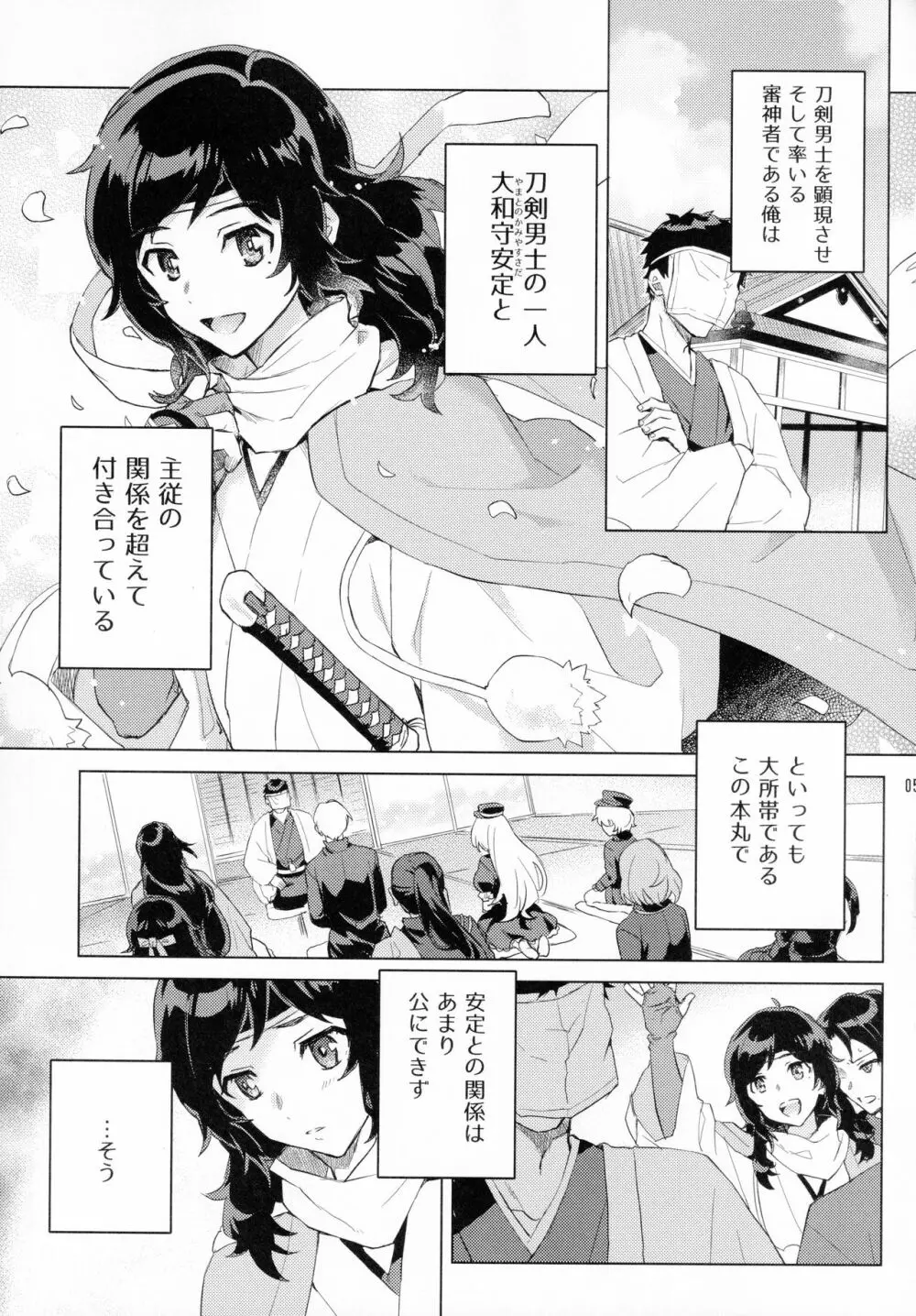 安定くんとお風呂タイム - page4