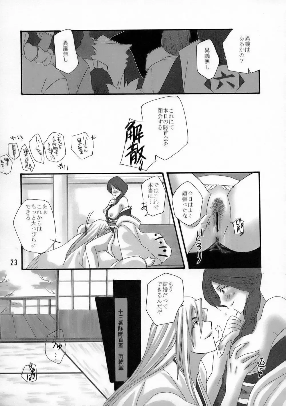 卍解 ~卯ノ花崩し~ - page22