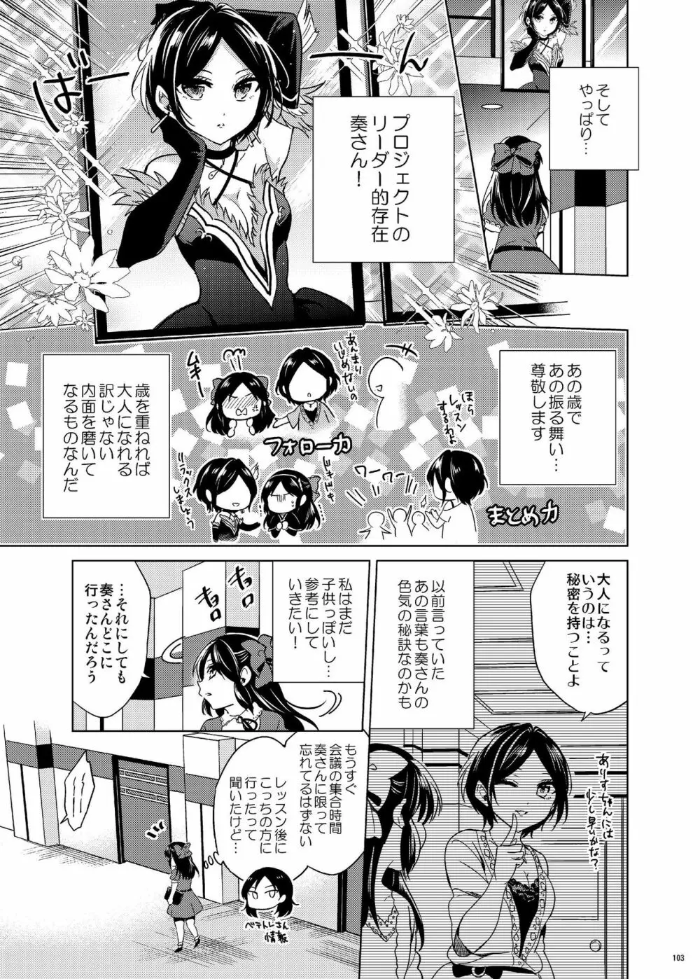 速水奏総集編2014-15 『Black Cinderella』 - page100