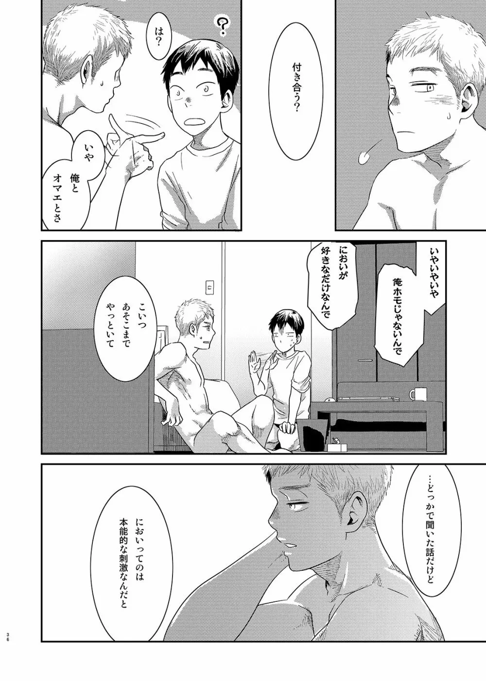 ボクのカタチ - page35