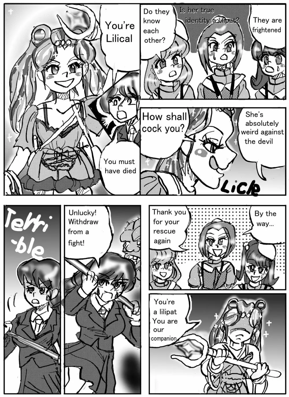 Magical Girl Lyrical 1 -I'm home - page18