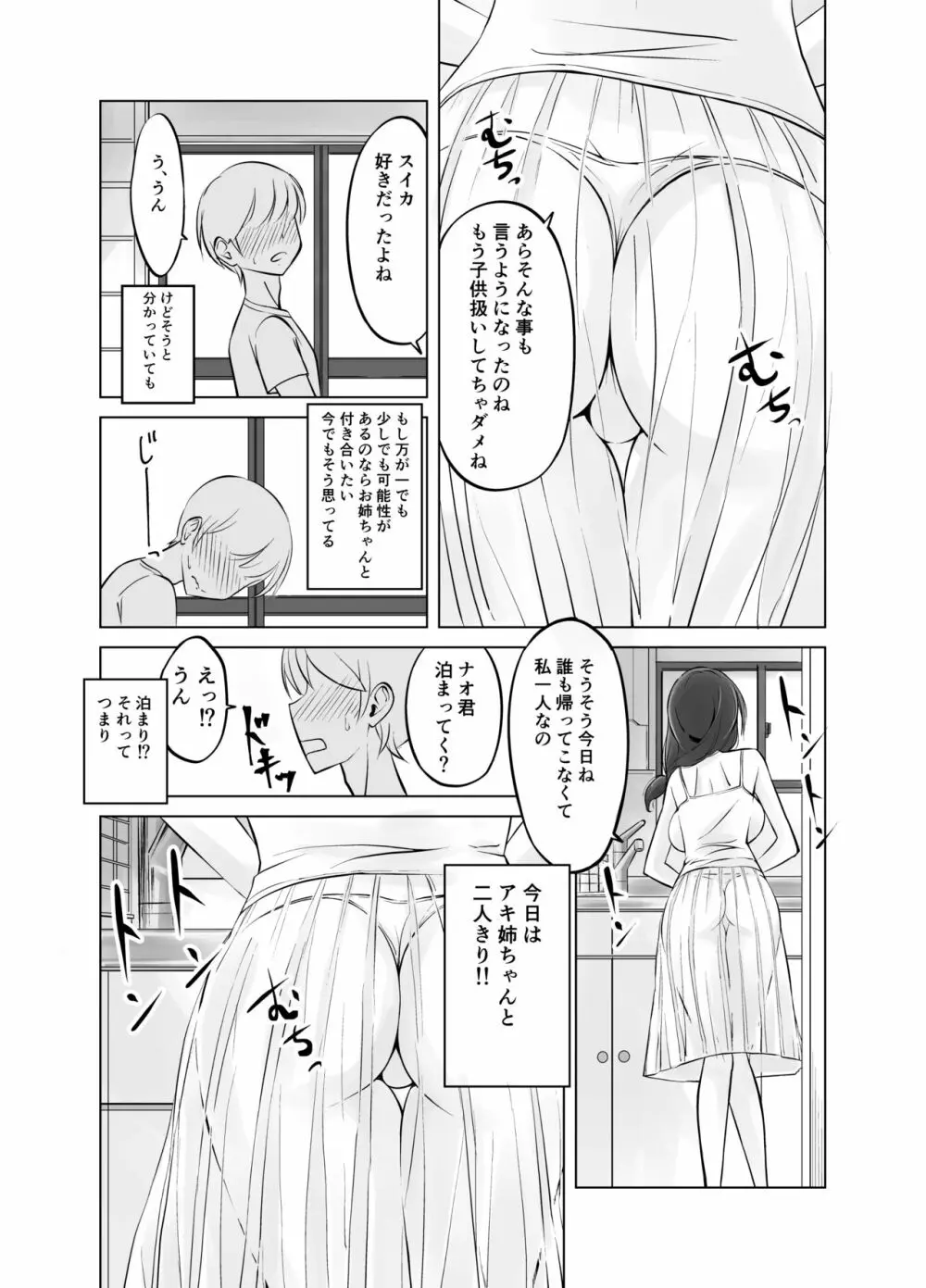 イトコのお姉ちゃんと僕の甘々性活 - page6