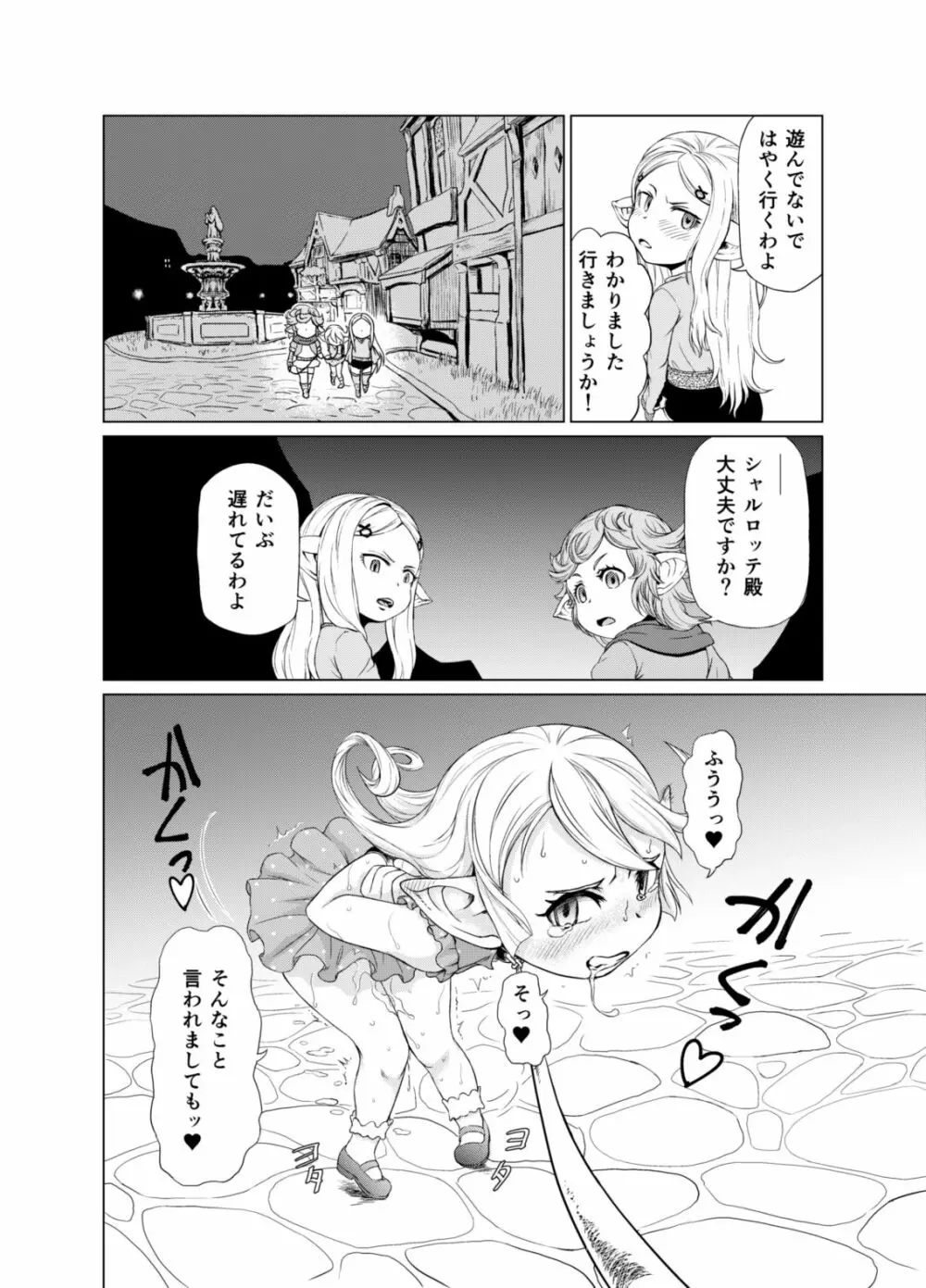 空の底3 シャルロッテの場合野外調教編 - page11