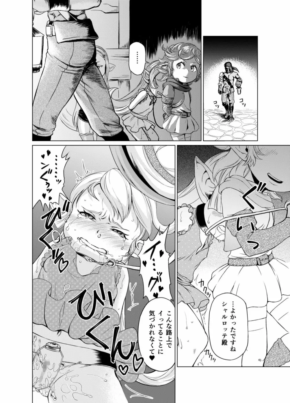 空の底3 シャルロッテの場合野外調教編 - page13