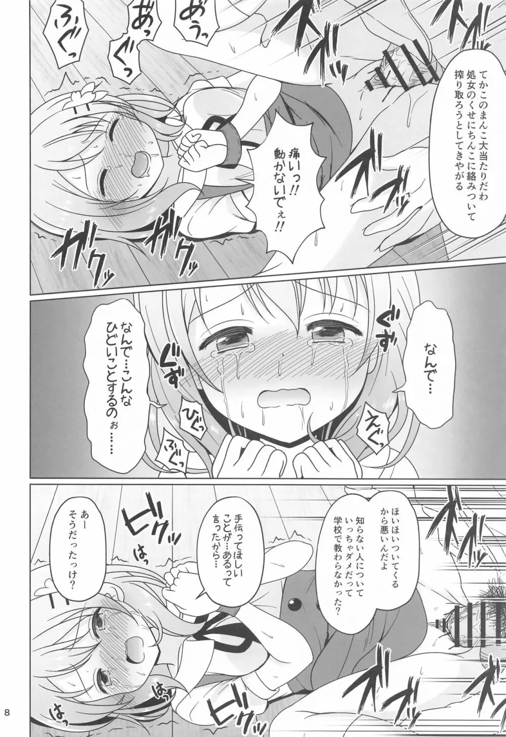 ココアちゃんガチレ〇プ - page7