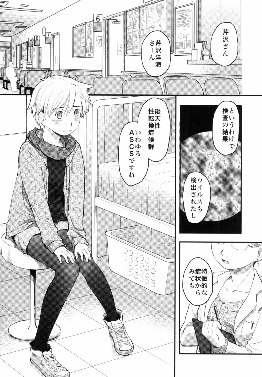 女体化した俺をドS彼女が電マでイカせようとする件について - page5