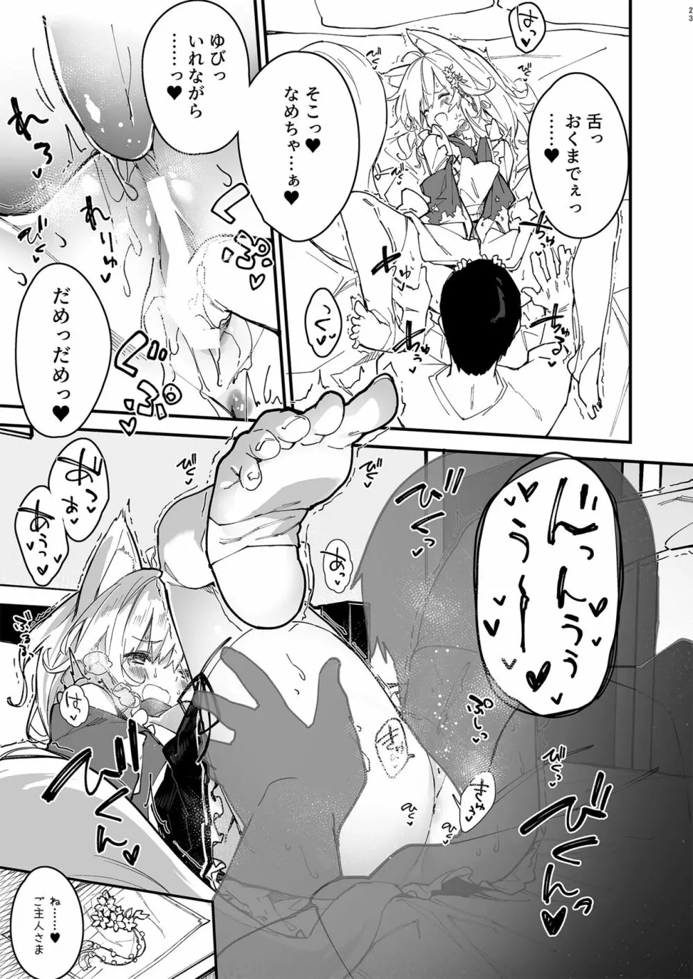 けもみみメイドといちゃいちゃする本2さつ目 - page21