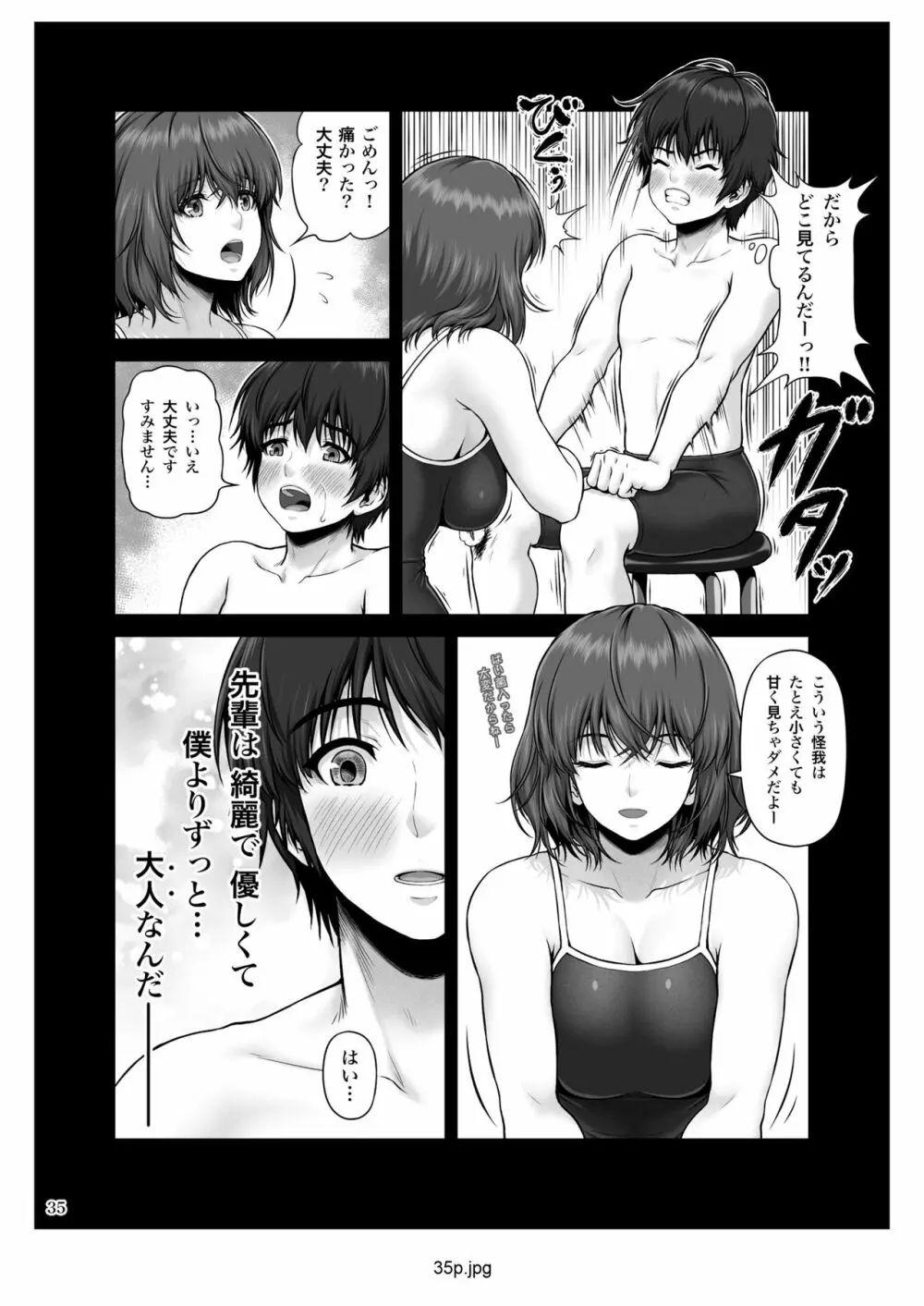 クレイジースイマー First Stage - page36