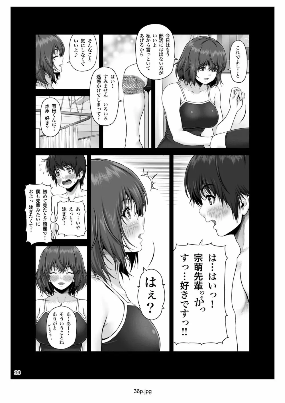 クレイジースイマー First Stage - page37