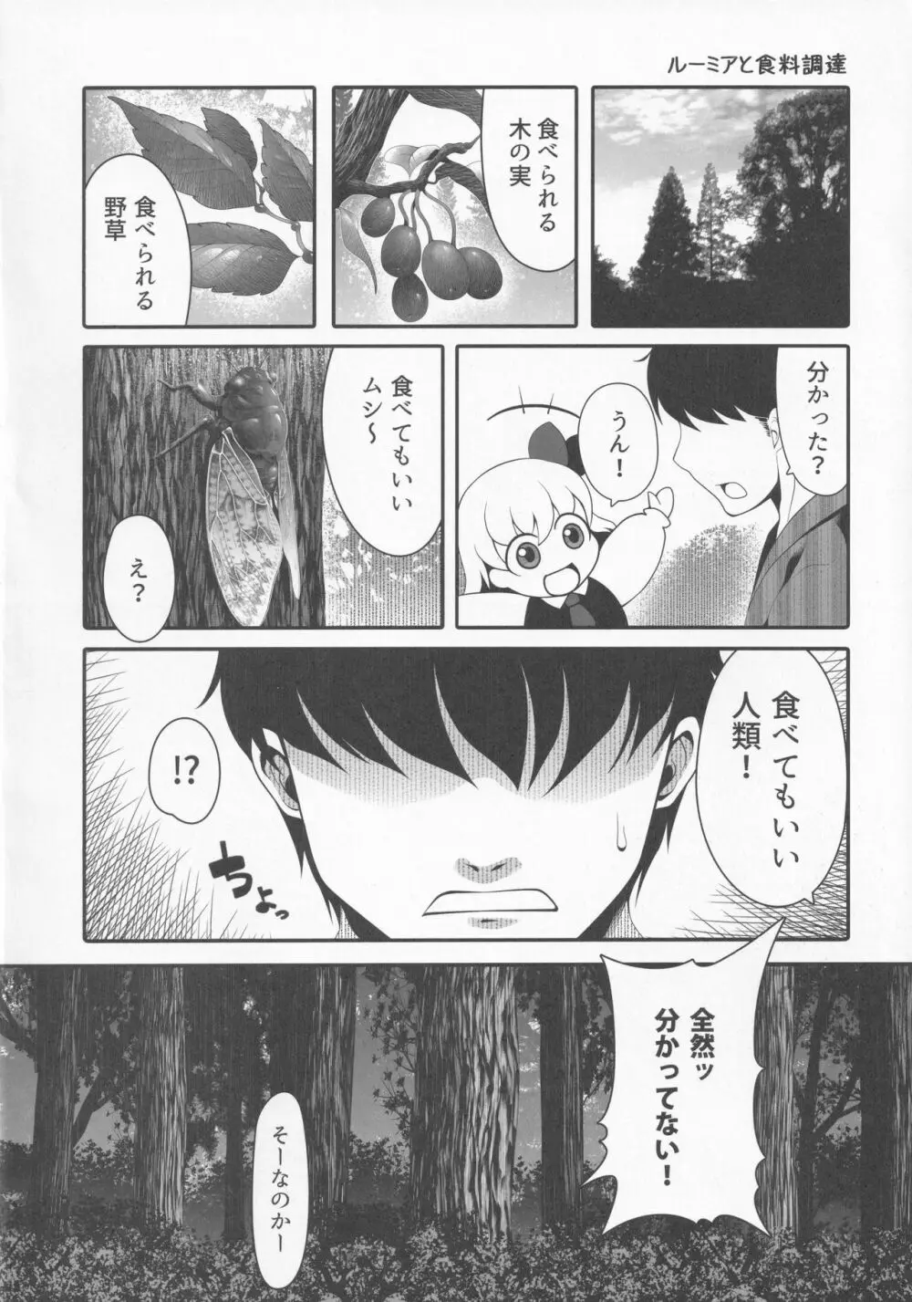 ルーミアとお風呂タイム - page5