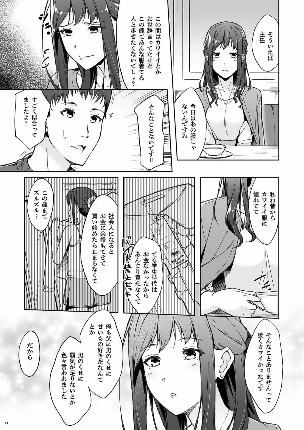 休日の上司には、カワイイ秘密がある。 - page11