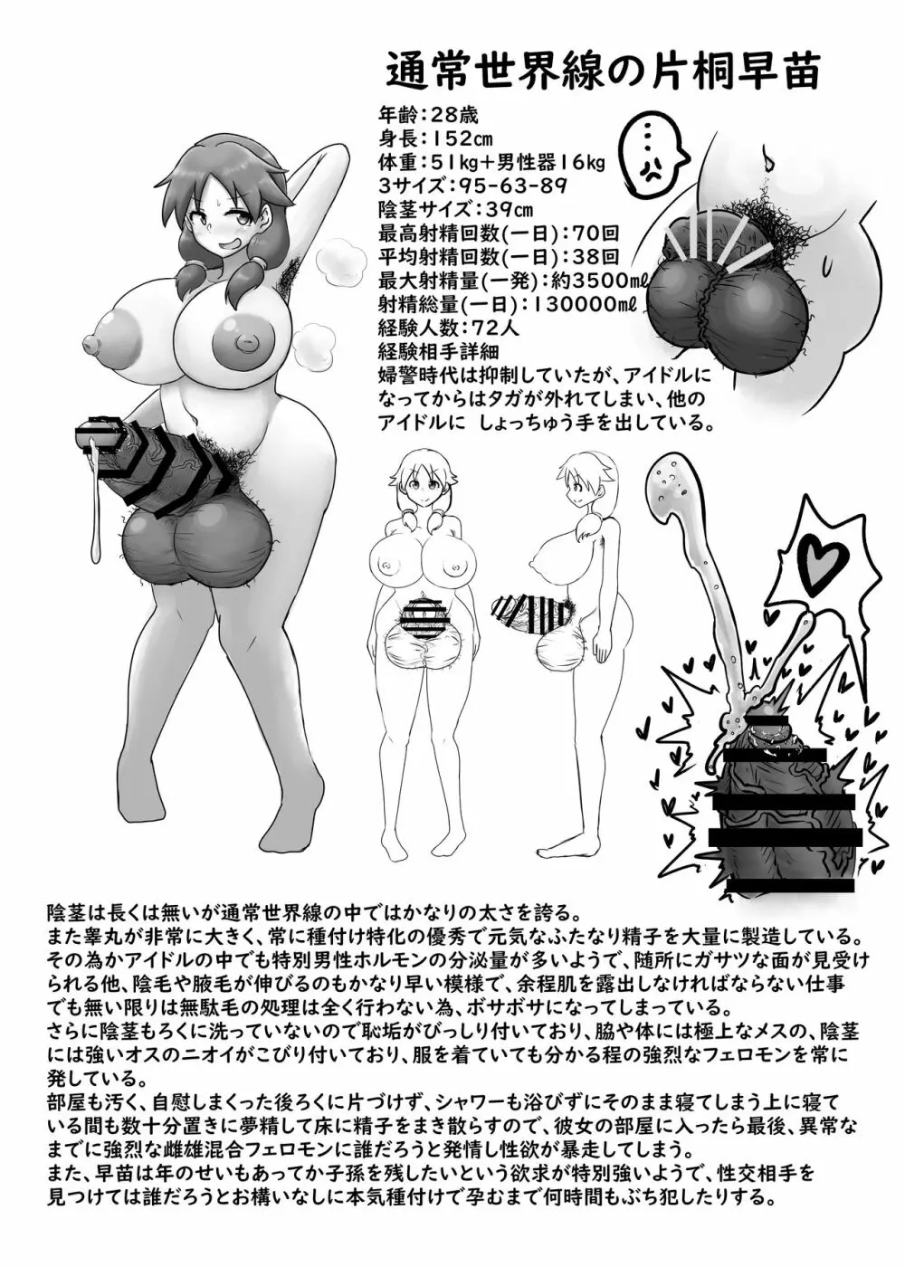 超根超乳世界線のアイドル名鑑 - page19