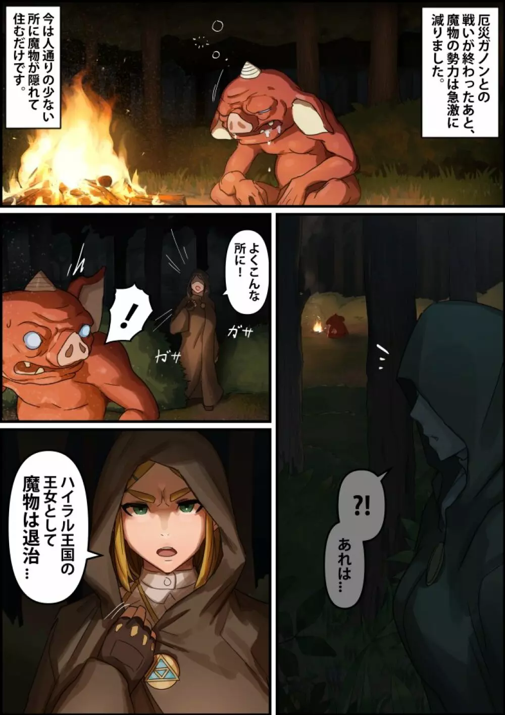 ゼルダ BOTW - ハイラル王家の復興 - page1