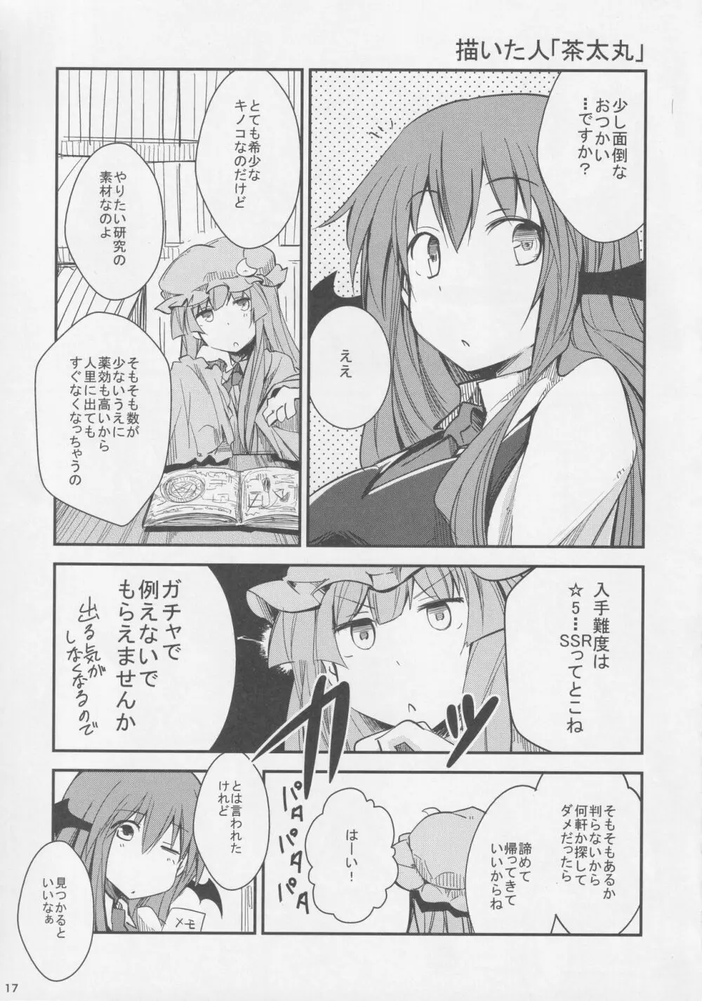 (例大祭14) [藤原家 (よろず)] 東方お買い物合同誌 side [adult] オカイモノガタリ (東方Project) - page16