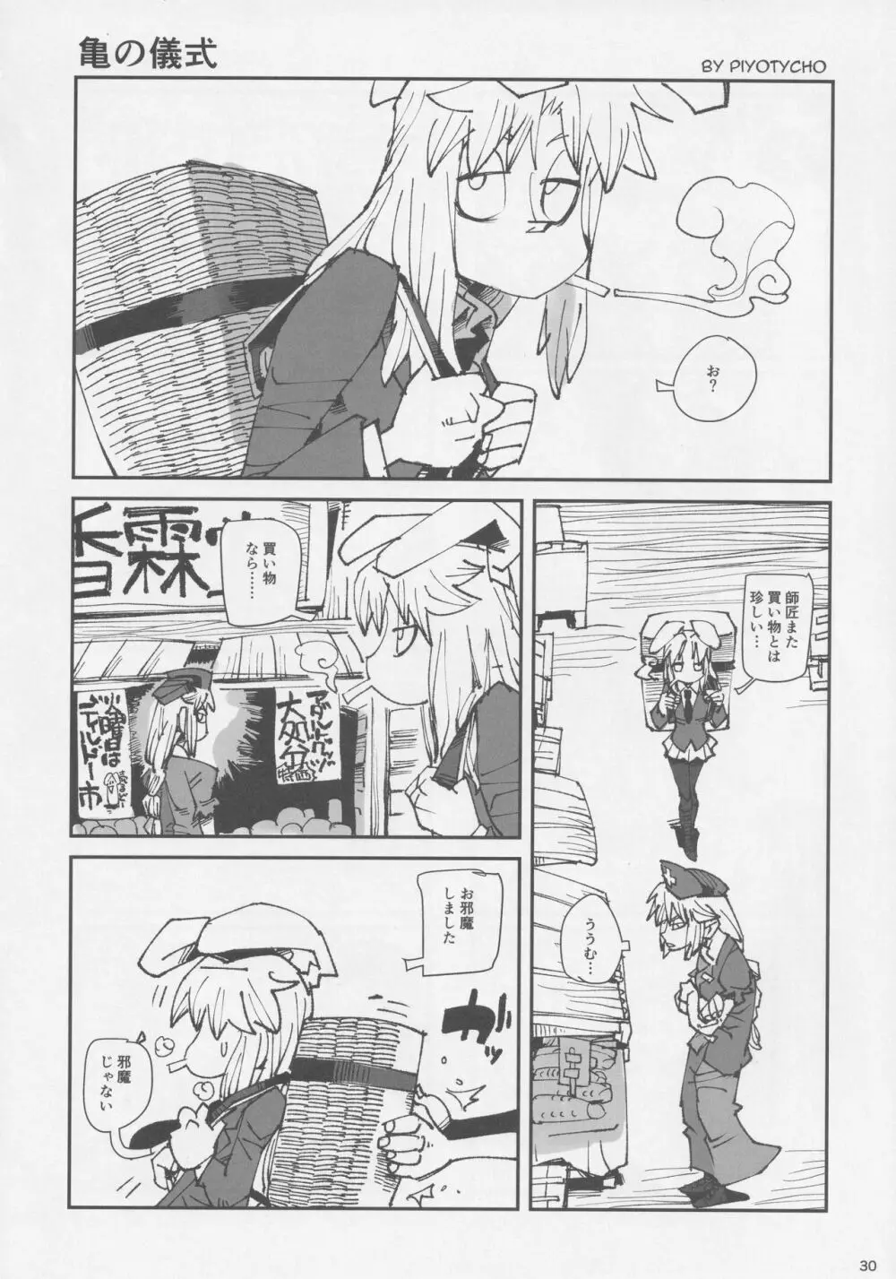 (例大祭14) [藤原家 (よろず)] 東方お買い物合同誌 side [adult] オカイモノガタリ (東方Project) - page29