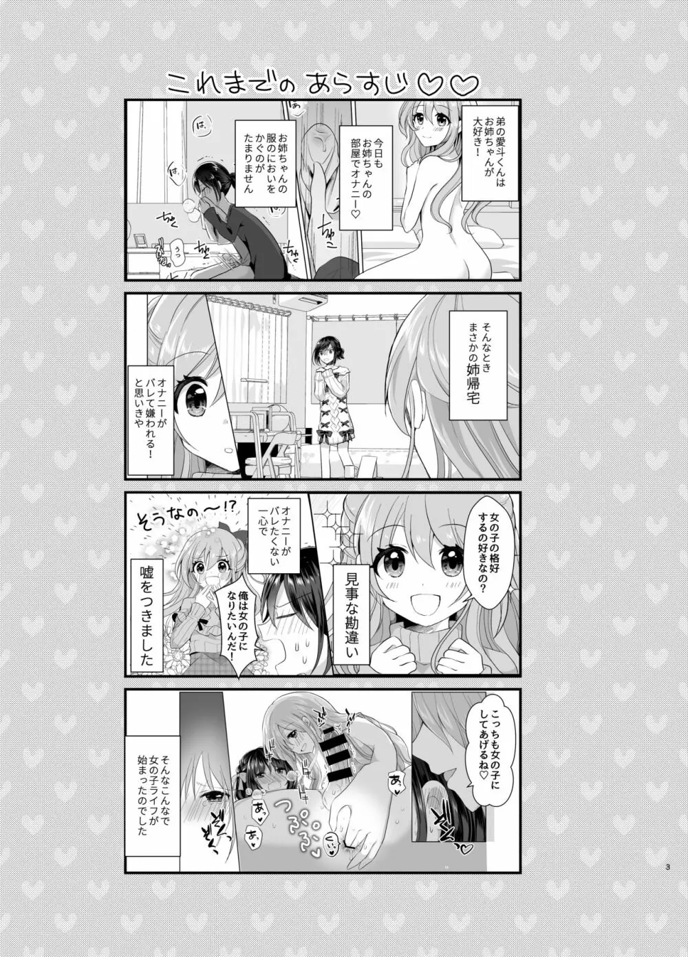 俺と姉貴の女のコライフ2 - page2