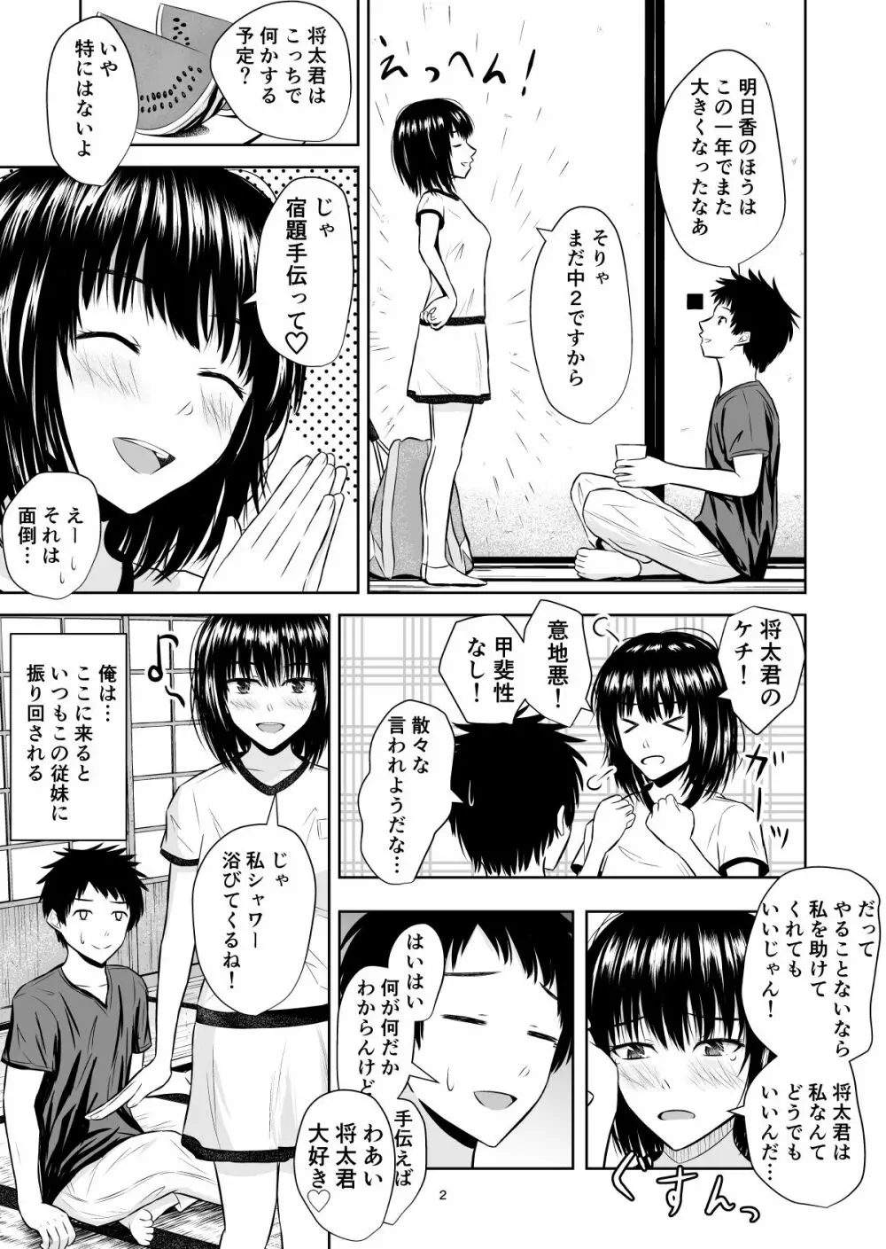 夏の思い出 - page3