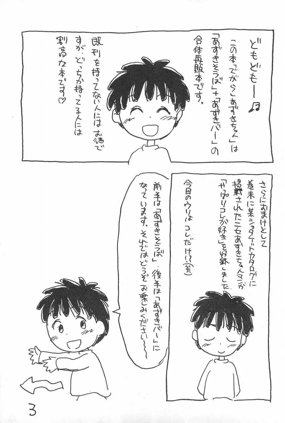 でがらしあずきちゃん - page3