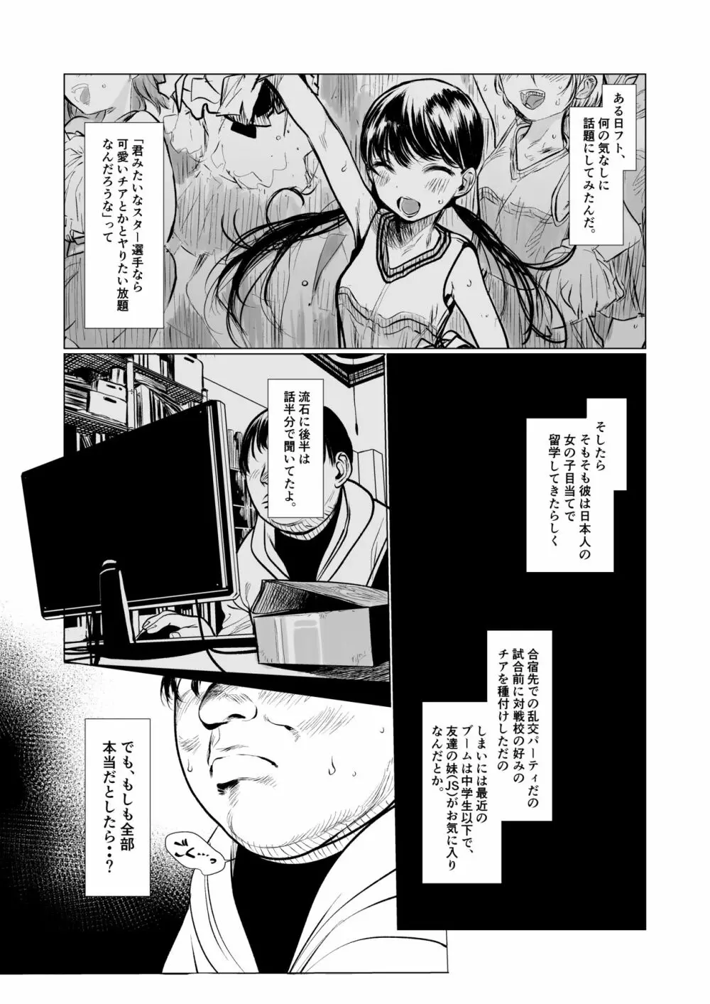 留学生Dくんの性処理事情。 - page3