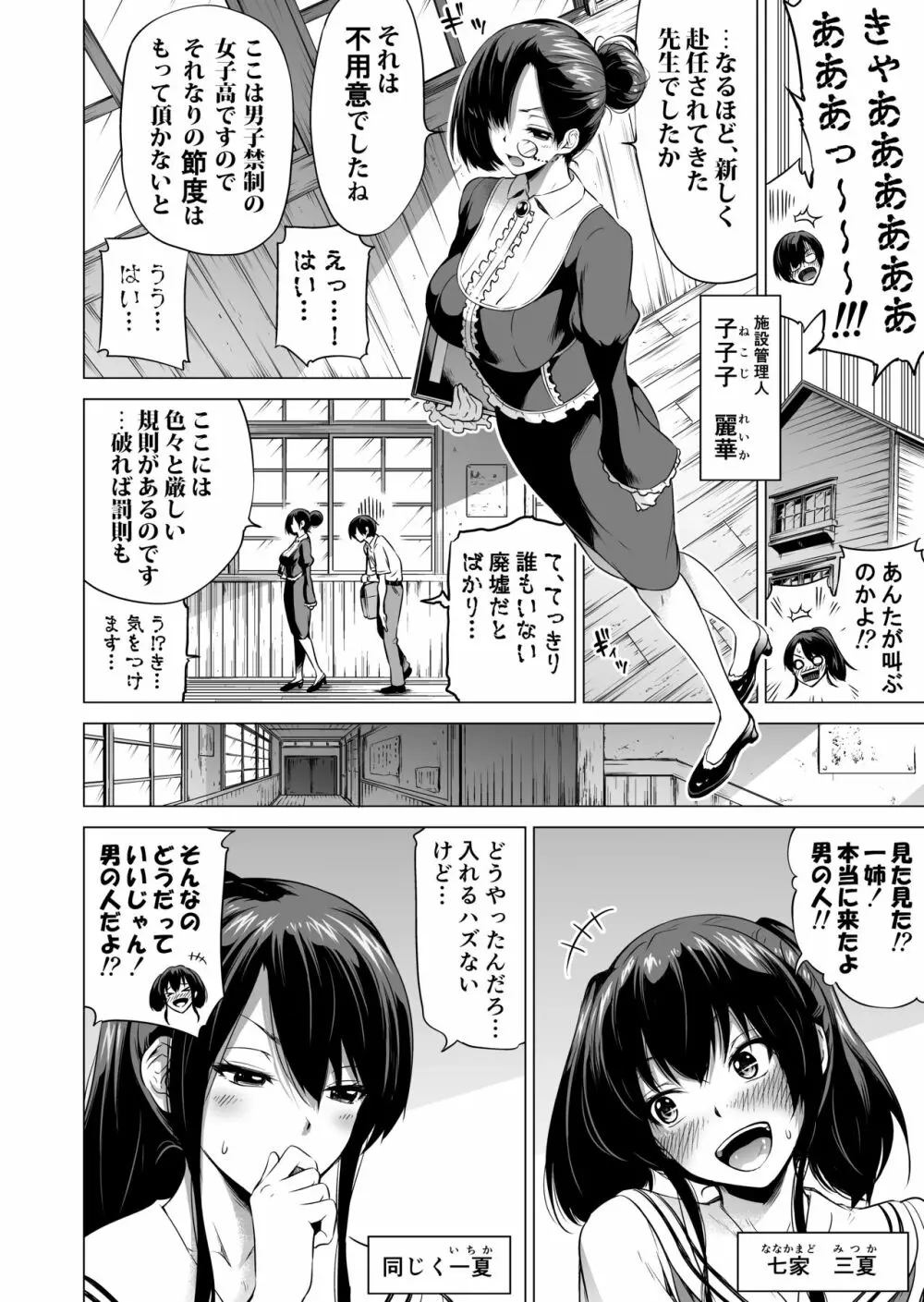 七夏の楽園1～田舎の学校で美少女ハーレム♡～皆で恋人ごっこ編 - page10