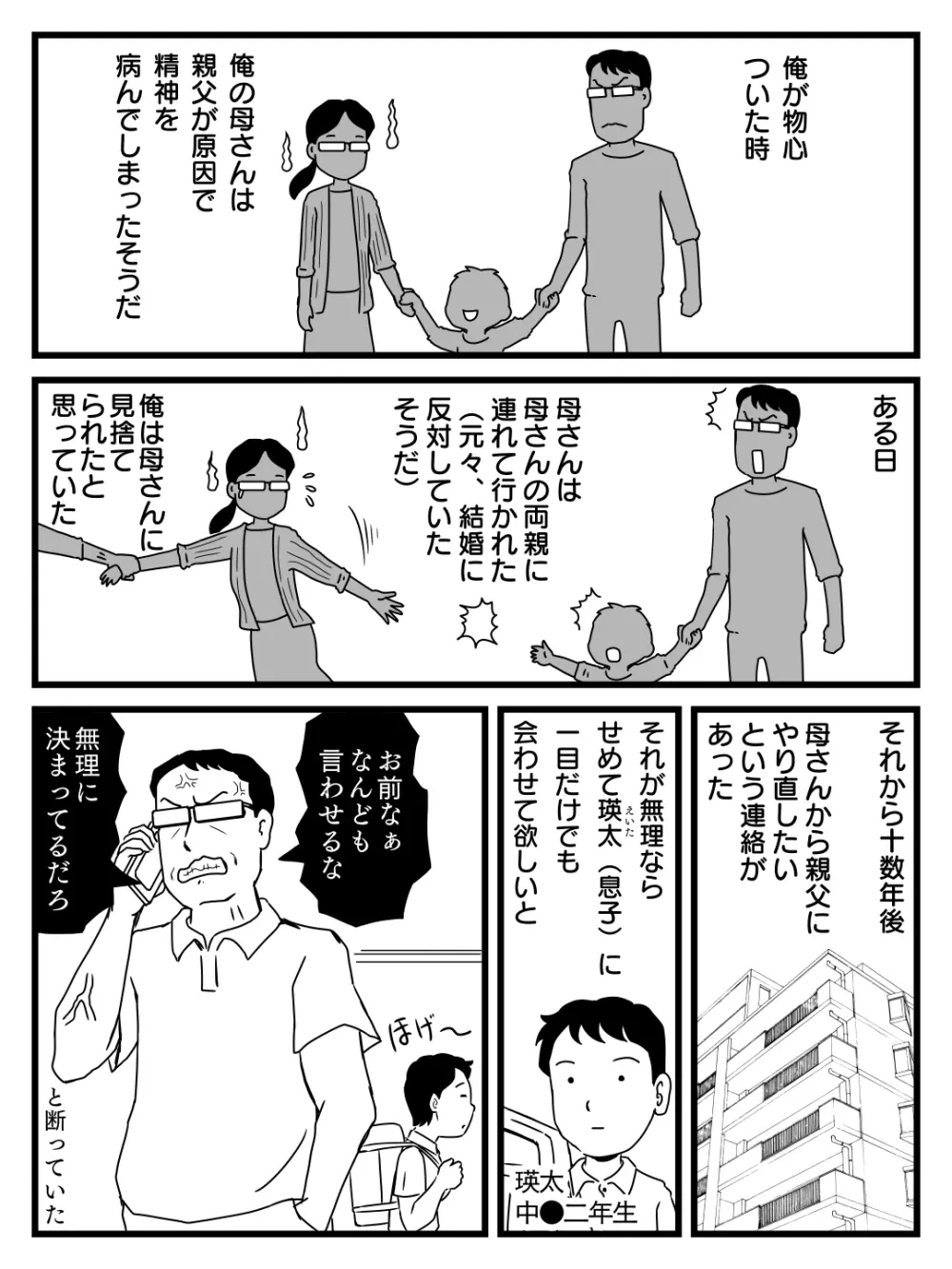 出戻り母さんがエロくなっていた件 - page3